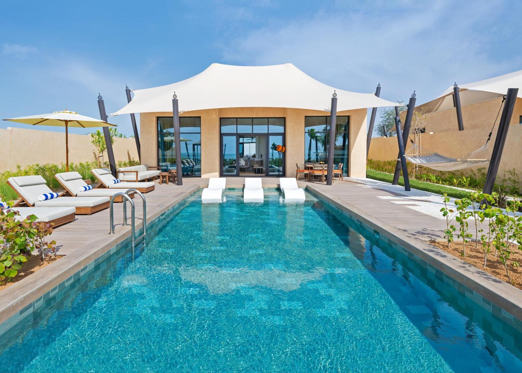 Bab Al Nojoum Hudayriyat Villas 아부다비 외부 사진