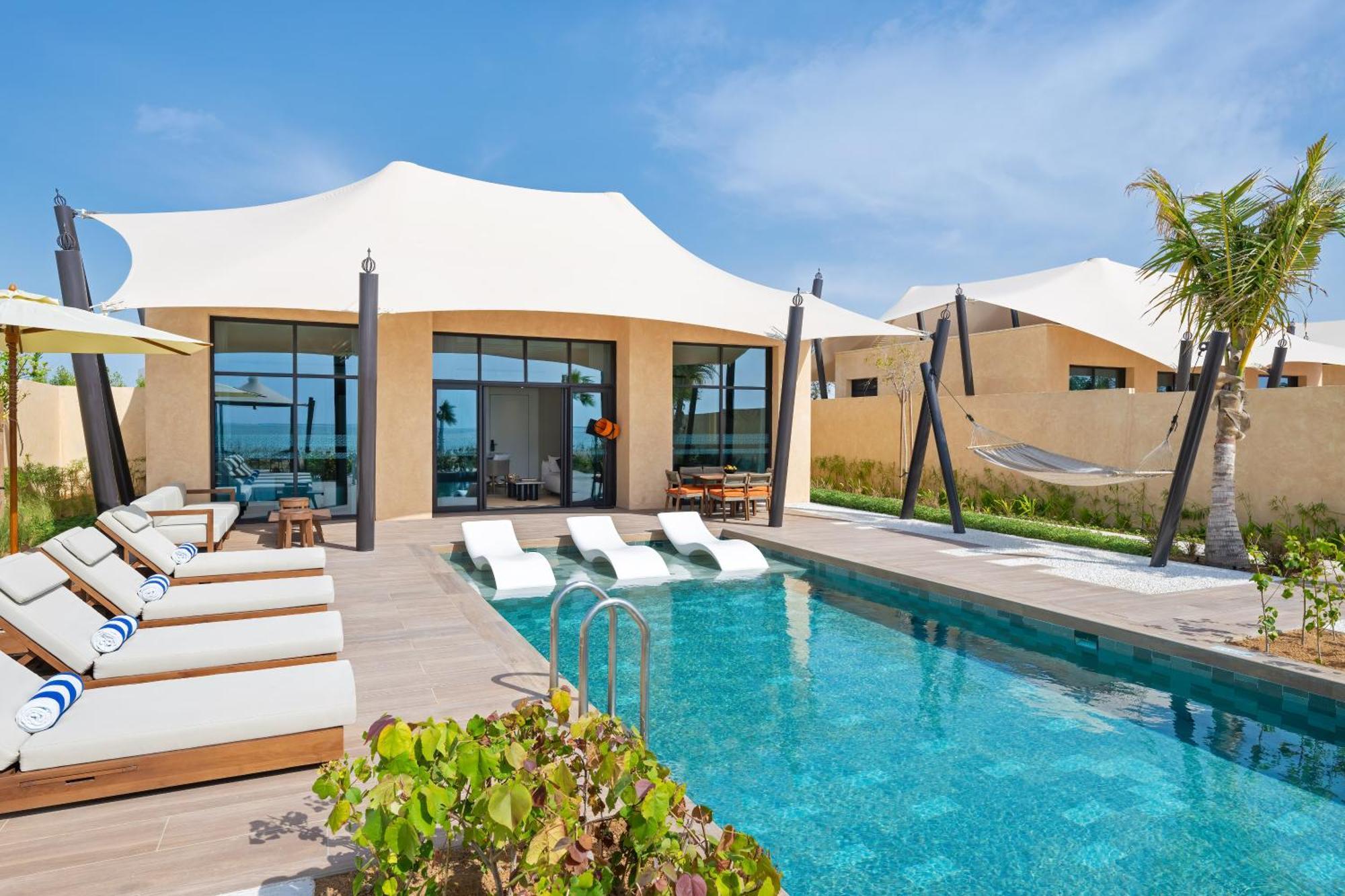 Bab Al Nojoum Hudayriyat Villas 아부다비 외부 사진