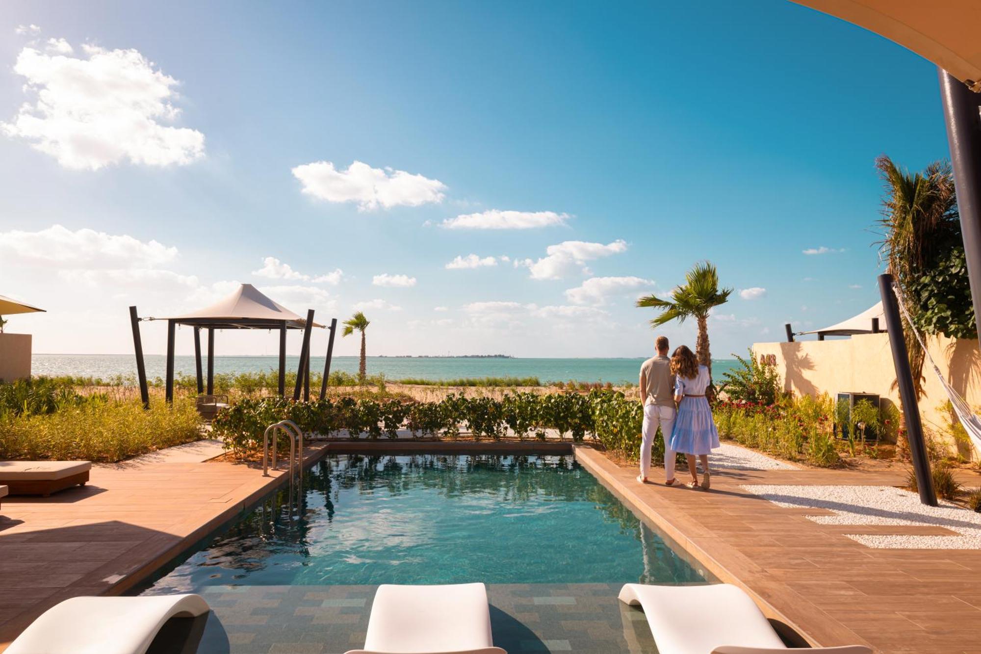 Bab Al Nojoum Hudayriyat Villas 아부다비 객실 사진