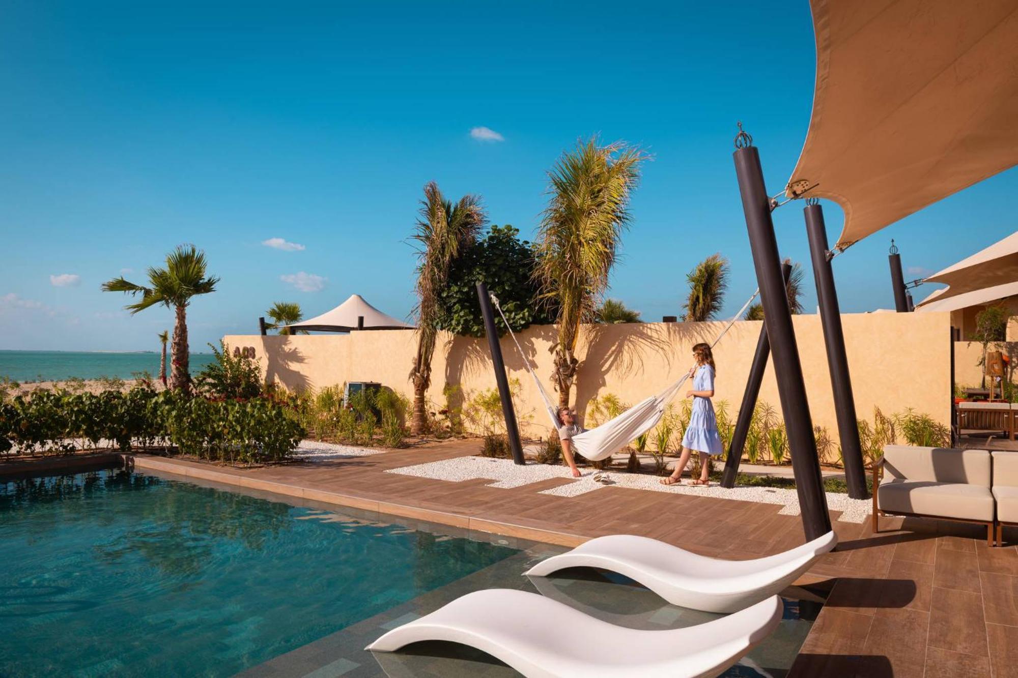 Bab Al Nojoum Hudayriyat Villas 아부다비 외부 사진