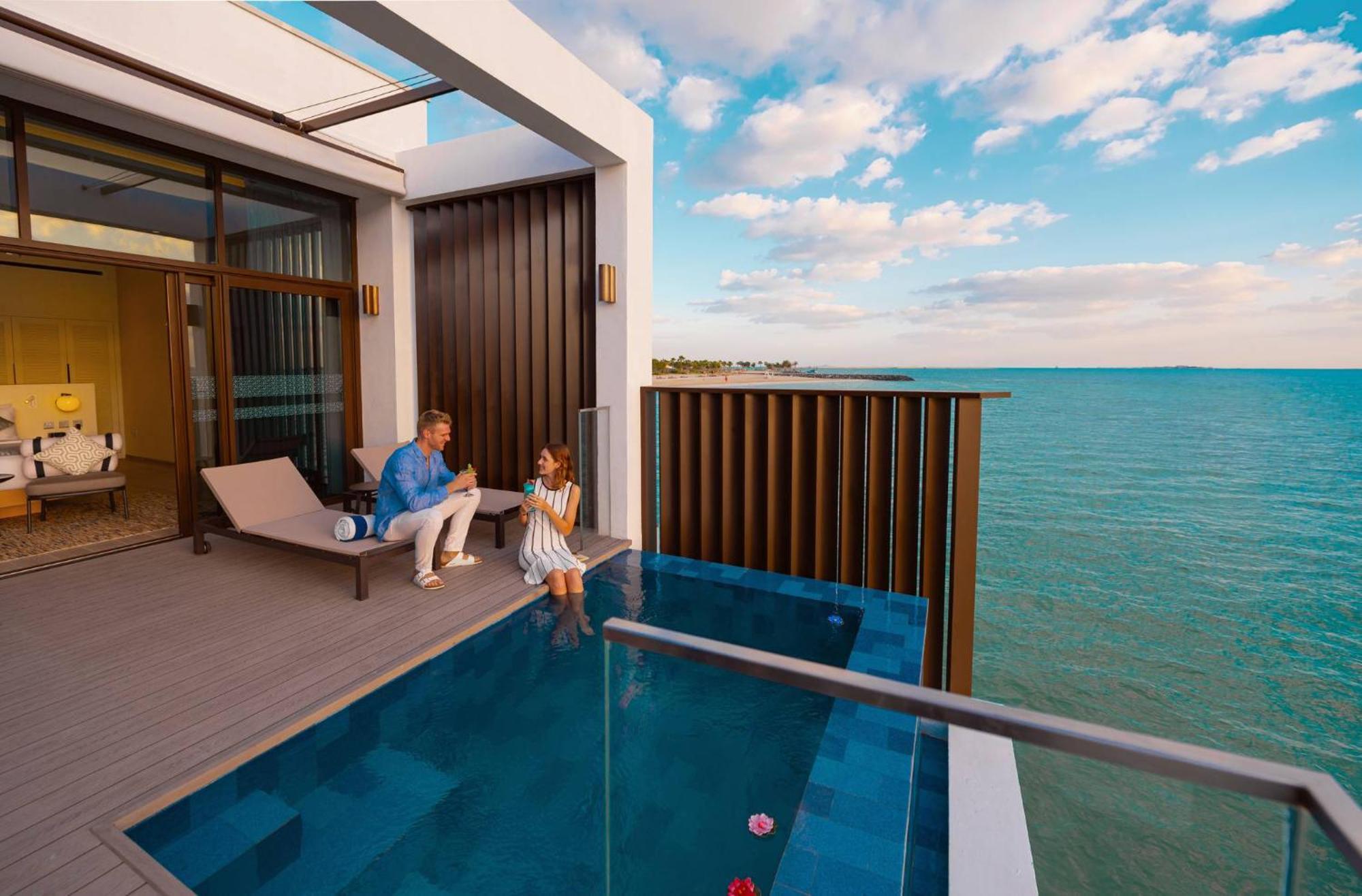 Bab Al Nojoum Hudayriyat Villas 아부다비 외부 사진